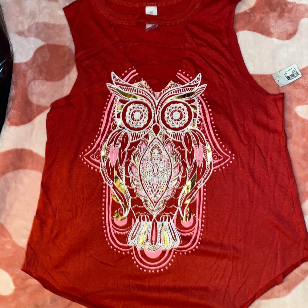 Red or tank NWT size XS